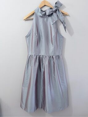 Alfred Sung Atlantis Peau De Soie Cocktail Dress Size 10